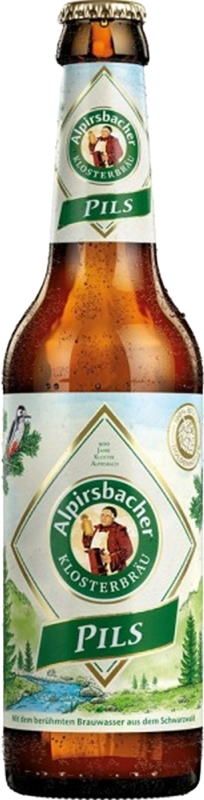 Alpirsbacher Kloster Pils 4.9% - 24 x 33 cl Alpirsbacher Kloster Pils 4.9% - 24 x 33 cl