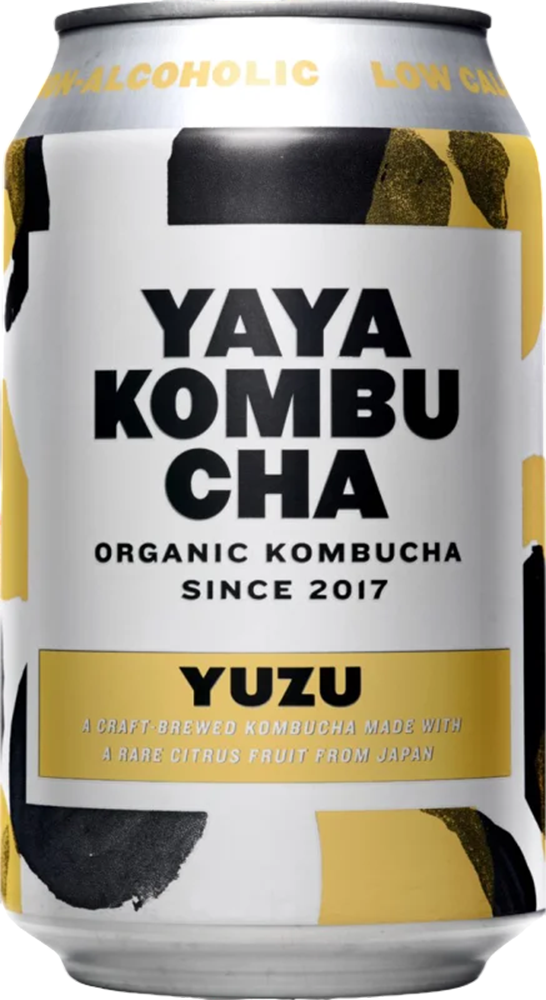 Yaya Kombucha Yuzu - Canette 33 cl