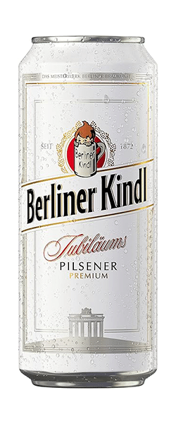 Berliner Kindl Jubiläums Pilsener 5,1% - 24 x 50 cl canette Berliner Kindl Jubiläums Pilsener 5,1% - 24 x 50 cl canette