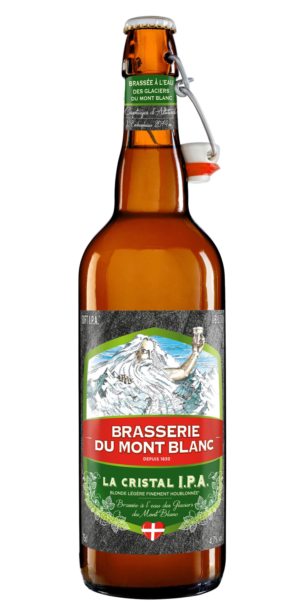 Mont Blanc Cristal IPA 4.7% Vol. 9 x 75 cl Frankreich