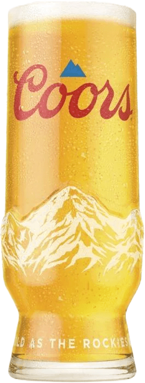 Coors Half Pint Glas - 6 x 50 cl