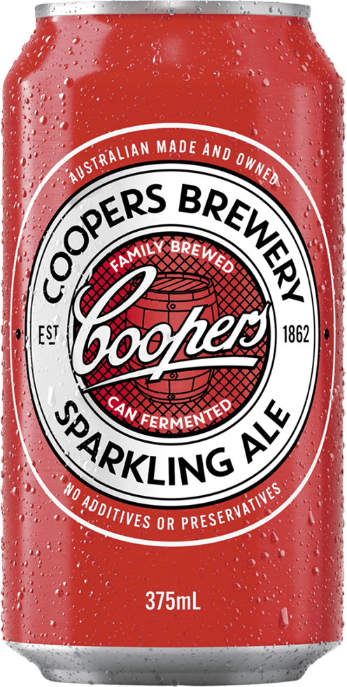 Coopers Sparkling Ale 5.8% - ##packaging## x 37 cl canette Coopers Sparkling Ale 5.8% - ##packaging## x 37 cl canette