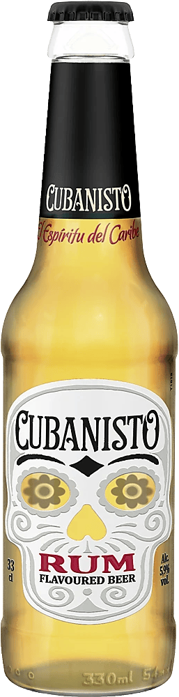 Cubanisto Rum flavoured Beer 5,9% - 24 x 33 cl Cubanisto Rum flavoured Beer 5,9% - 24 x 33 cl