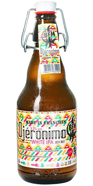 BFM Djéronimo White IPA 5,3% - 20 x 33 cl