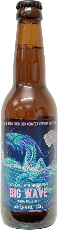 Iso-Kallan Big Wave IPA 5.5% - 33 cl