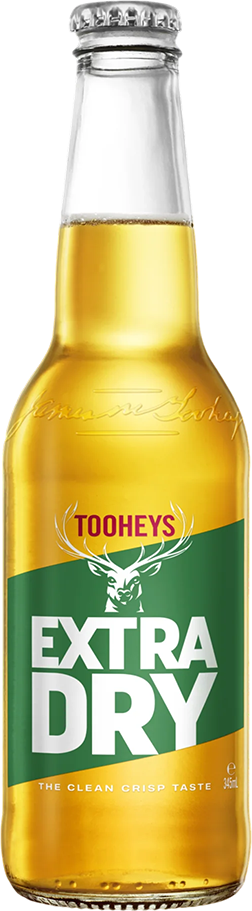 Tooheys Extra Dry Lager 4.4% - 34.5 cl