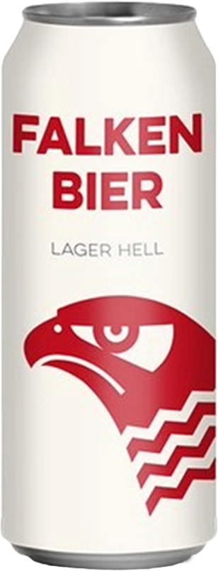 Falken Lager Hell 4.8% - 24 x 50 cl Dose