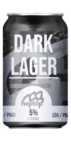 Hop Top Lager Dark 5% - 12 x 33 cl canette Hop Top Lager Dark 5% - 12 x 33 cl canette