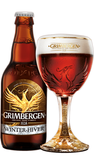 Grimbergen Winter - Hiver Bier 6,5% Vol. 24 x 33 cl Belgien ( nur im Winter erhältlich )