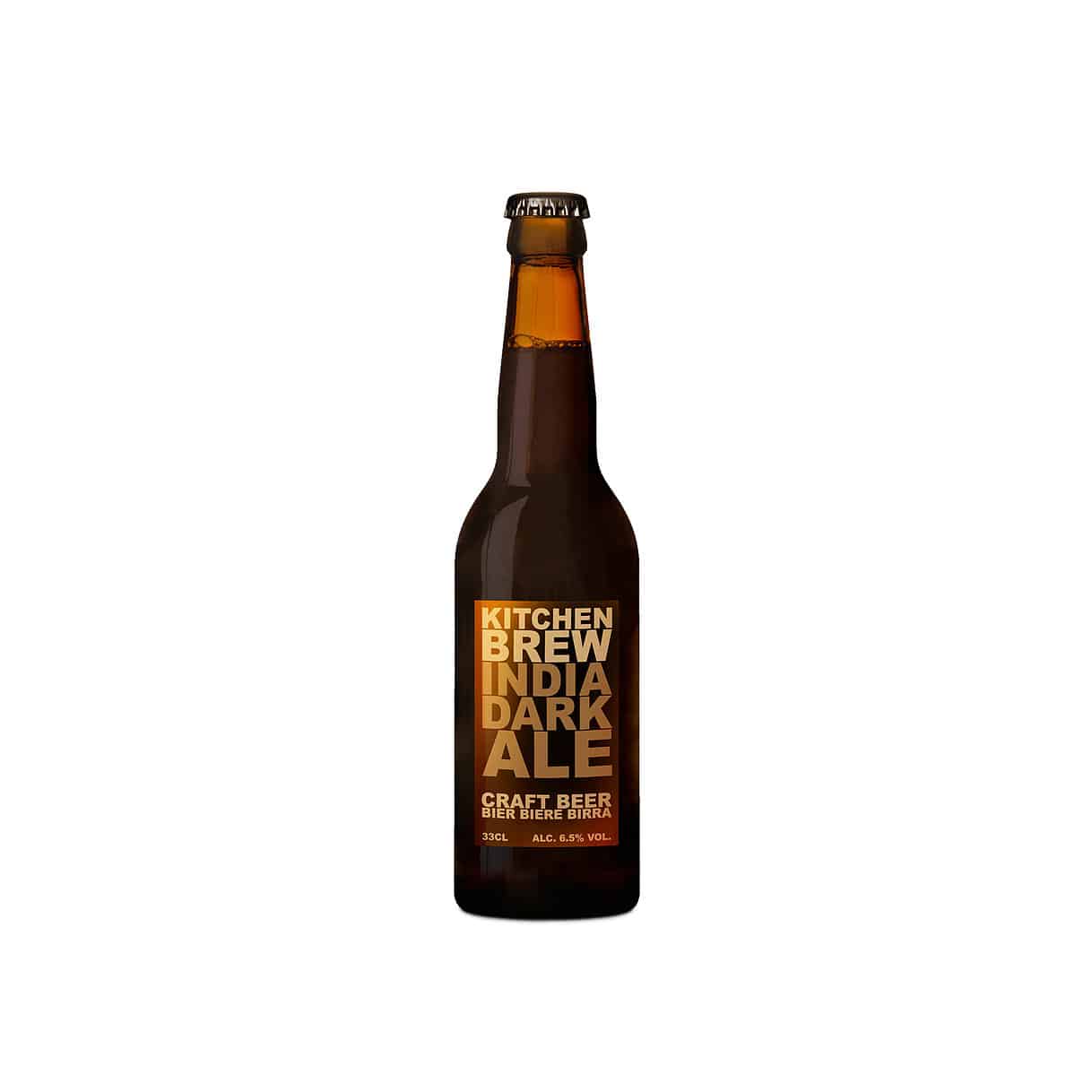 KITCHEN BREW India Dark Ale 6,5% Vol. 24 x 33 cl