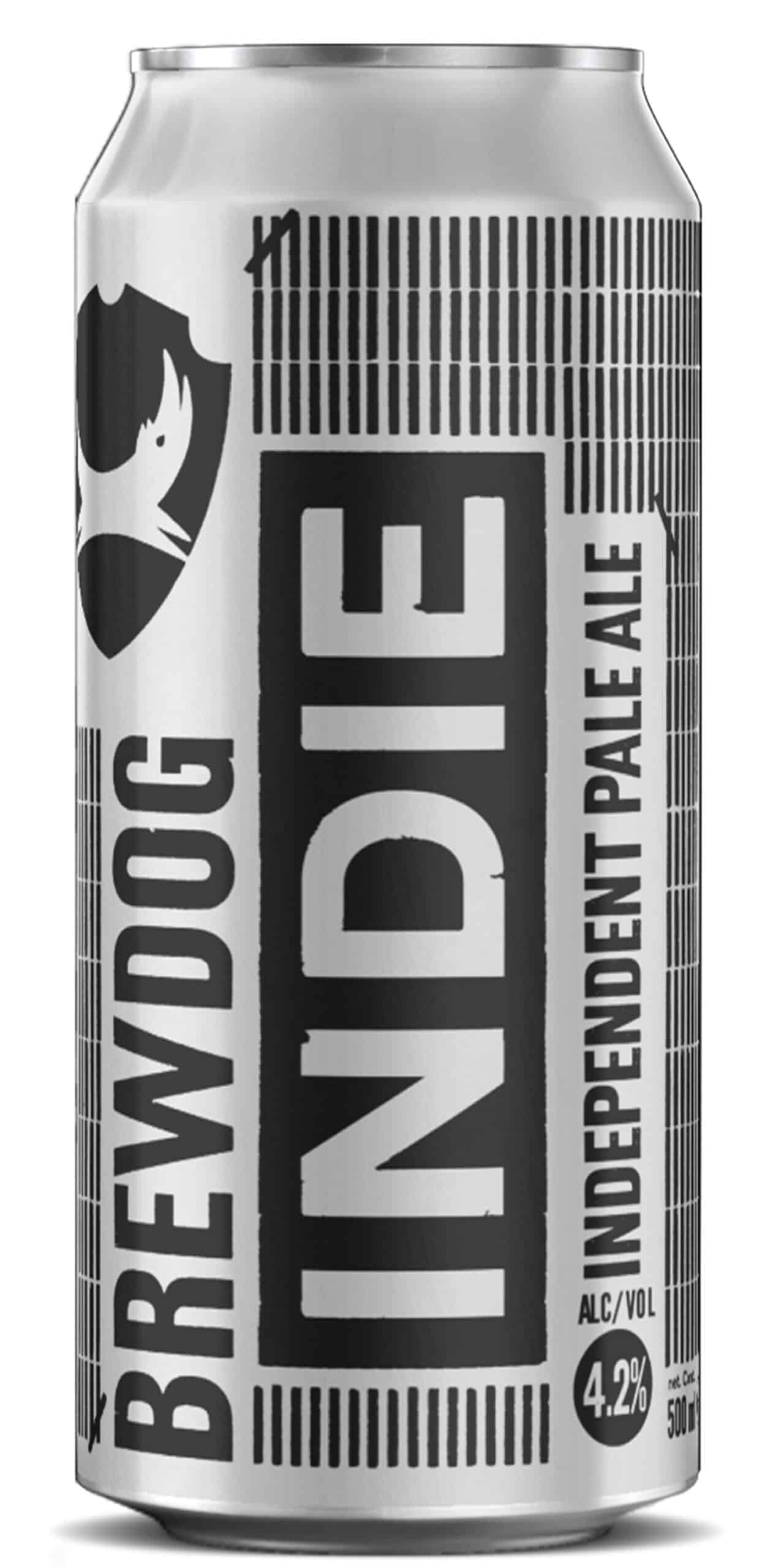 BrewDog Indie Pale Ale 4.2% Vol. 24 x 50 cl Dose Schottland