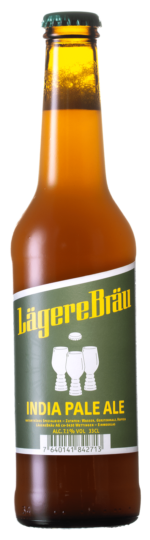 Lägere Bräu India Pale Ale IPA 7,1% - 24 x 33 cl