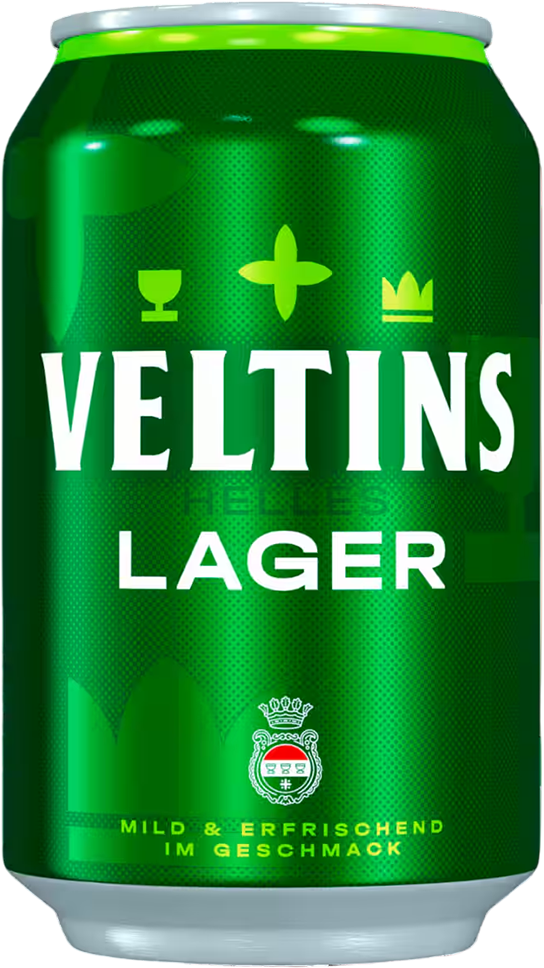 Veltins Helles Lager 5% - 33 cl Dose