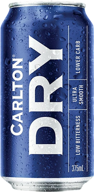 Carlton Premium Dry Lager 4.5% - 37.5 cl Dose