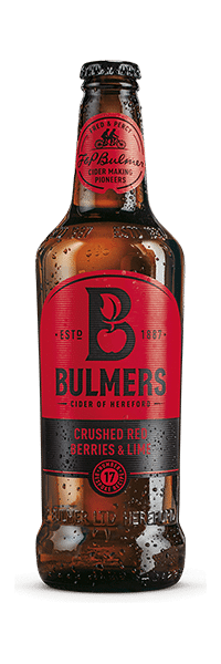 Bulmers Red Berries Cider 4% - 12 x 50 cl