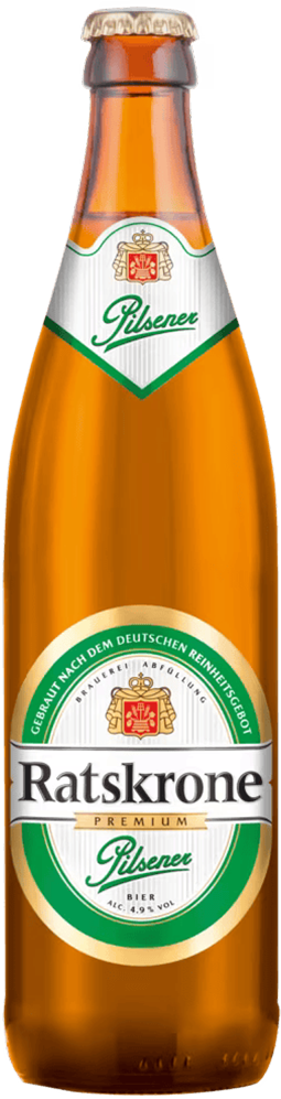Ratskrone Premium Pilsener 4.9% - 20 x 50 cl Ratskrone Premium Pilsener 4.9% - 20 x 50 cl