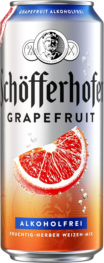 Schöfferhofer Grapefruit alkoholfrei - 50 cl Dose