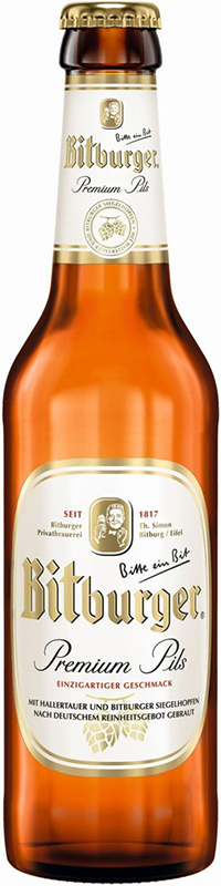 Bitburger Premium Pils 4.8% - 24 x 33 cl MW Bitburger Premium Pils 4.8% - 24 x 33 cl MW