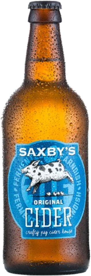 Saxby's original Cider 5,0% vol. 12 x 50 cl Saxby's original Cider 5,0% vol. 12 x 50 cl