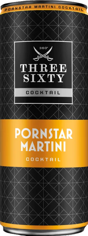 Three Sixty Vodka Pornstar Martini 10% - Canette 33 cl