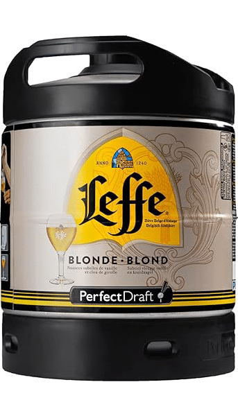 Leffe Blonde 6,6% - Perfect Draft - 6 Liter Fass
