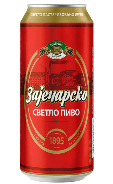 Zaječarsko 4,5% - 24 x 50 cl Dose