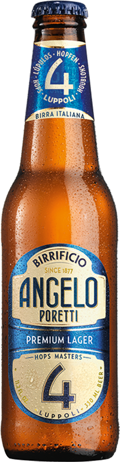 Angelo Poretti 4 Luppoli 5% - 24 x 33 cl Angelo Poretti 4 Luppoli 5% - 24 x 33 cl