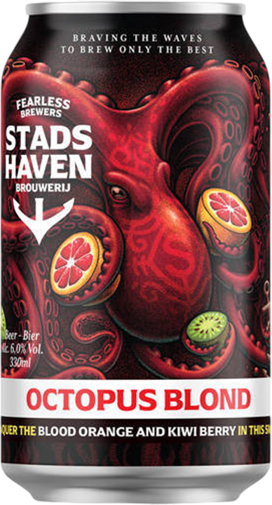 Stadshaven Octopus Blond 6% - 33 cl Dose