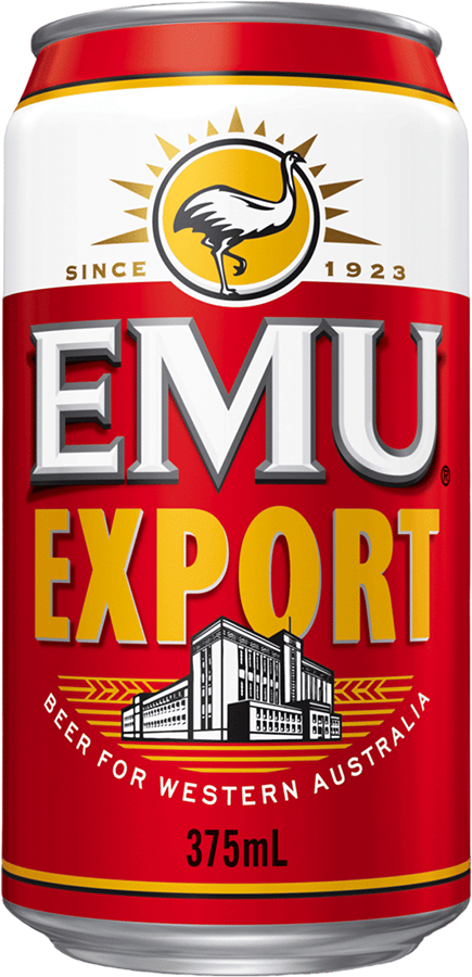 Emu Export Lager 4.2% - 37.5 cl Dose