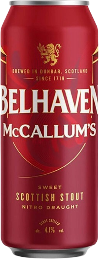 Belhaven McCallum's Stout 4.1% - 44 cl Dose