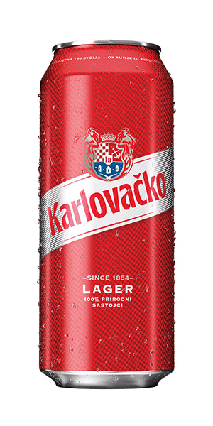 Karlovacko 5% - 24 x 50 cl boîte Karlovacko 5% - 24 x 50 cl boîte