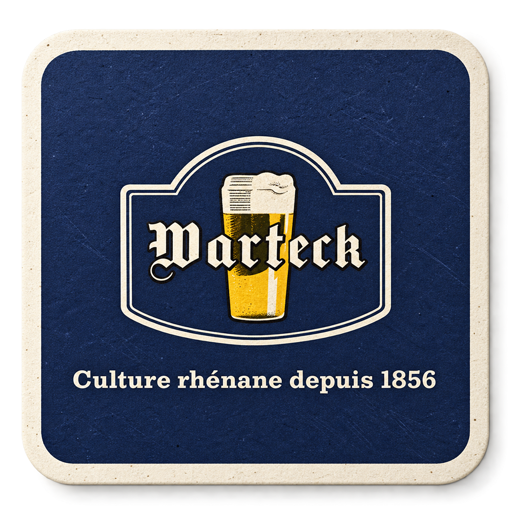 Warteck Bierdeckel - 100 Stück