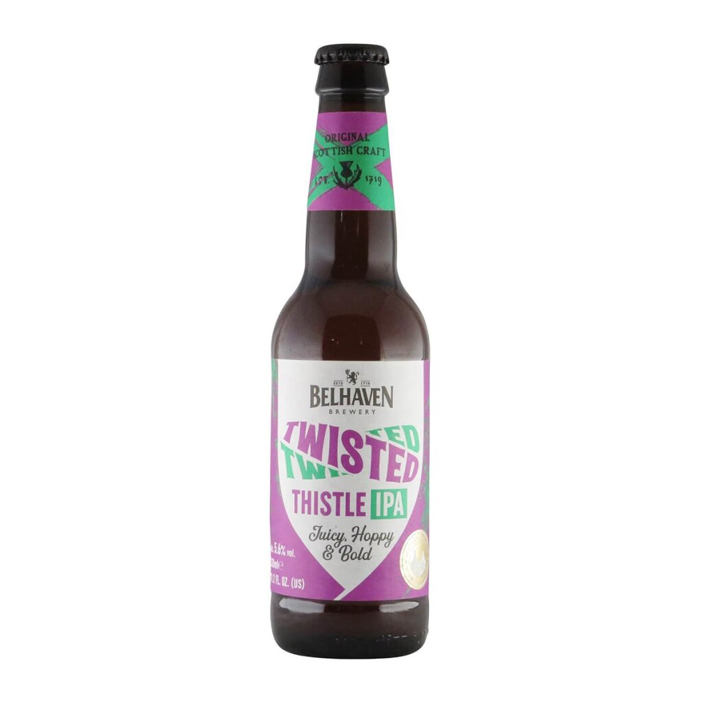 Belhaven Craft Twisted Thistle IPA 5,6% - 12 x 33 cl Belhaven Craft Twisted Thistle IPA 5,6% - 12 x 33 cl