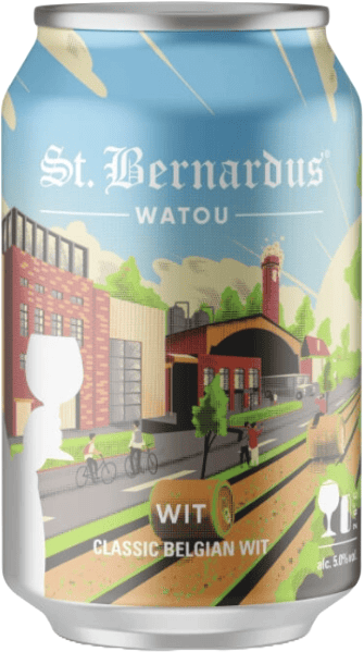 St. Bernardus Wit 5% - 24 x 33 cl Dose St. Bernardus Wit 5% - 24 x 33 cl Dose