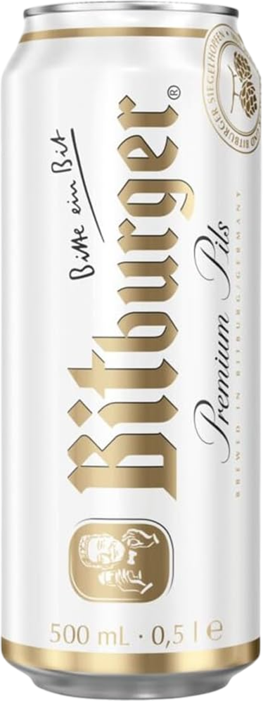Bitburger Premium Pils 4.8% - 24 x 50 cl Dose Bitburger Premium Pils 4.8% - 24 x 50 cl Dose