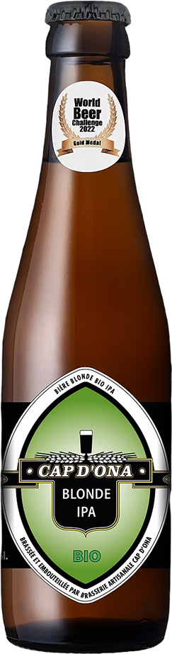 Cap d'ona Blonde IPA 6.5% - 25 cl