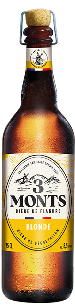 3 Monts Blonde 8.5% - 12 x 75 cl MW 3 Monts Blonde 8.5% - 12 x 75 cl MW