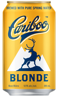 Pacific Western Brewing Cariboo Blonde 5,5% vol. 12 x 35,5 cl canette Canada Pacific Western Brewing Cariboo Blonde 5,5% vol. 12 x 35,5 cl canette Canada