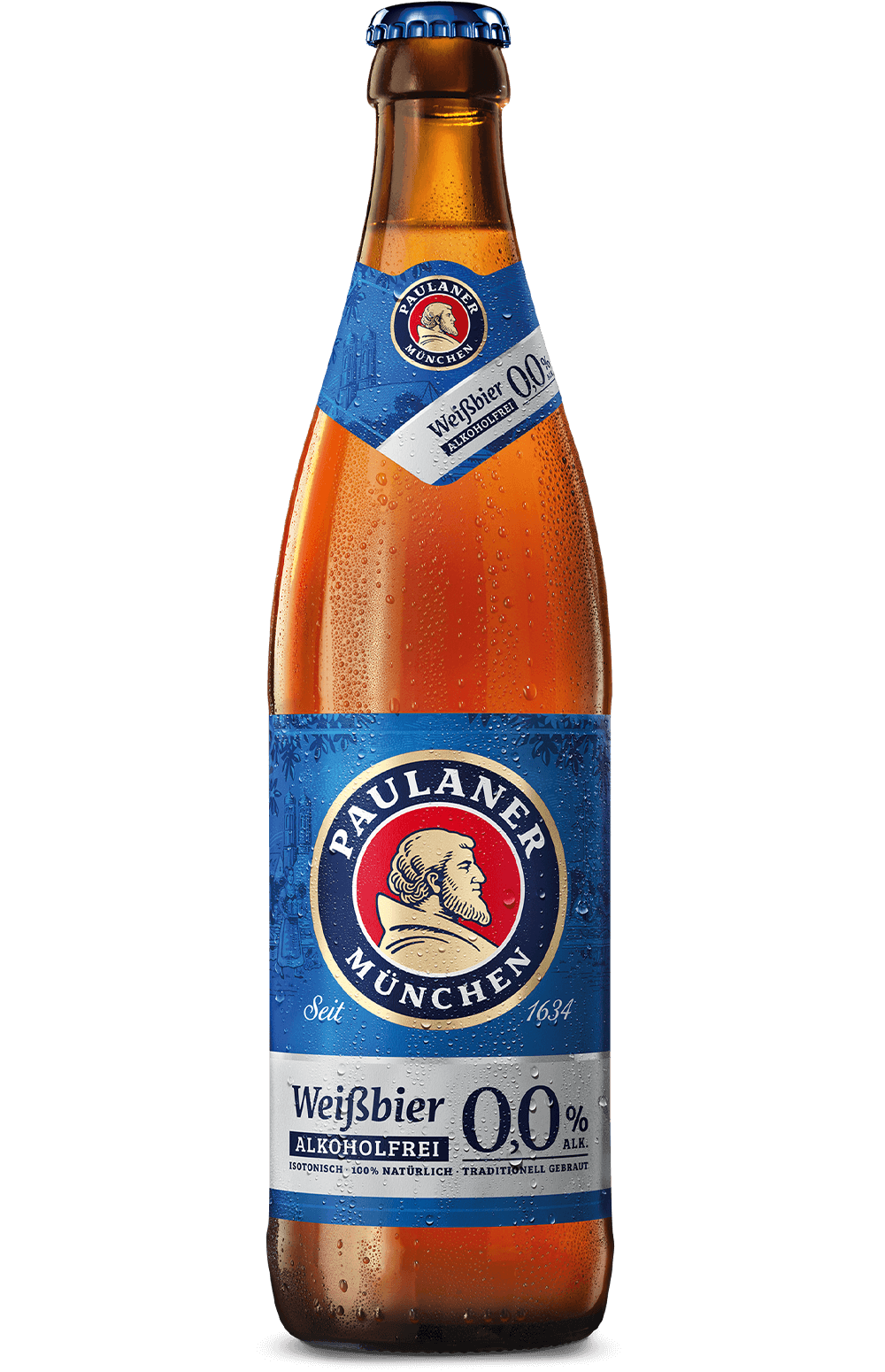 Paulaner Hefe Weissbier Alkoholfrei mit 0,0%  - 20 x 50 cl MW