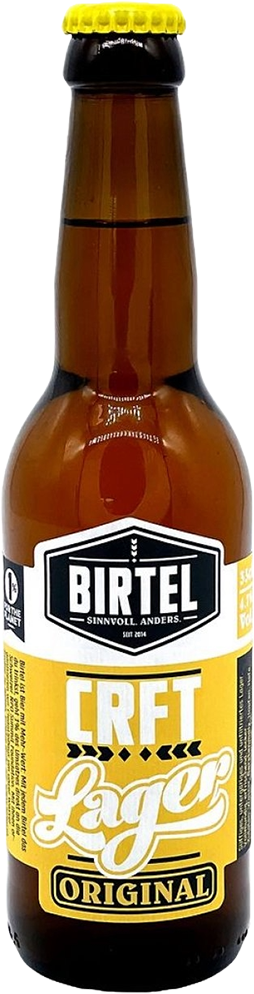 Birtel Craft Lager 4.7% - 24 x 33 cl Birtel Craft Lager 4.7% - 24 x 33 cl