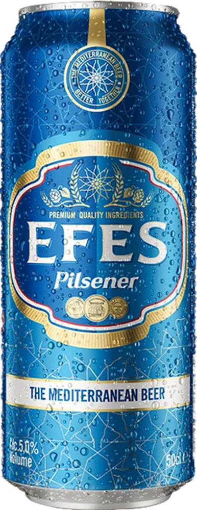 Efes Lager 5% - lattina da 50 cl