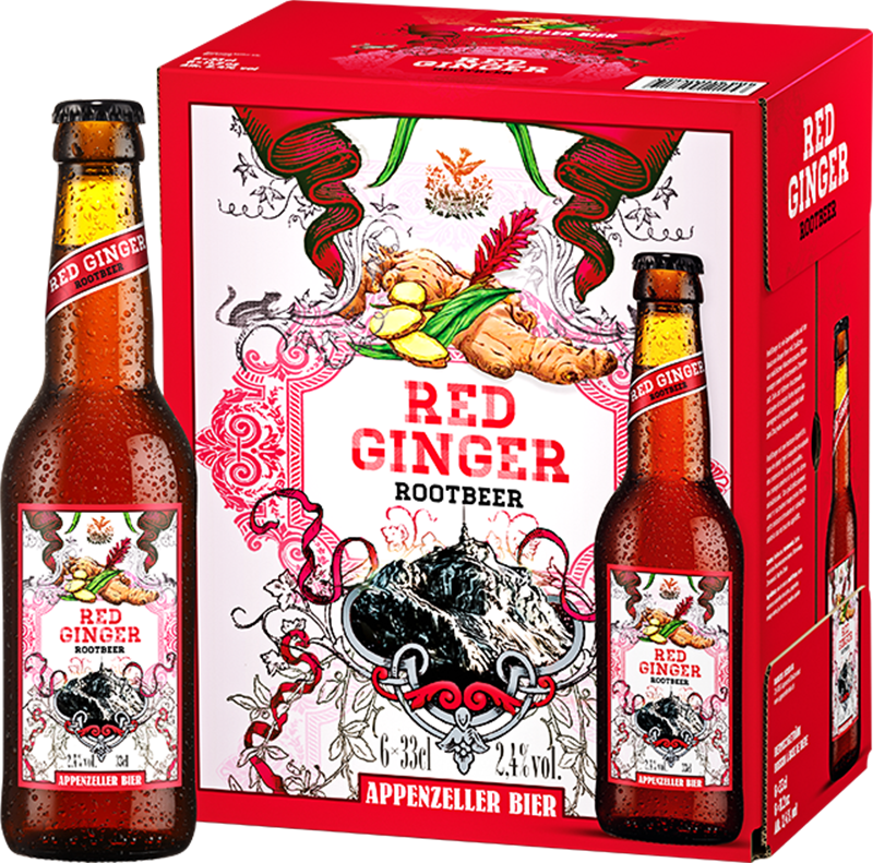 Appenzeller Red Ginger 6er Tray
