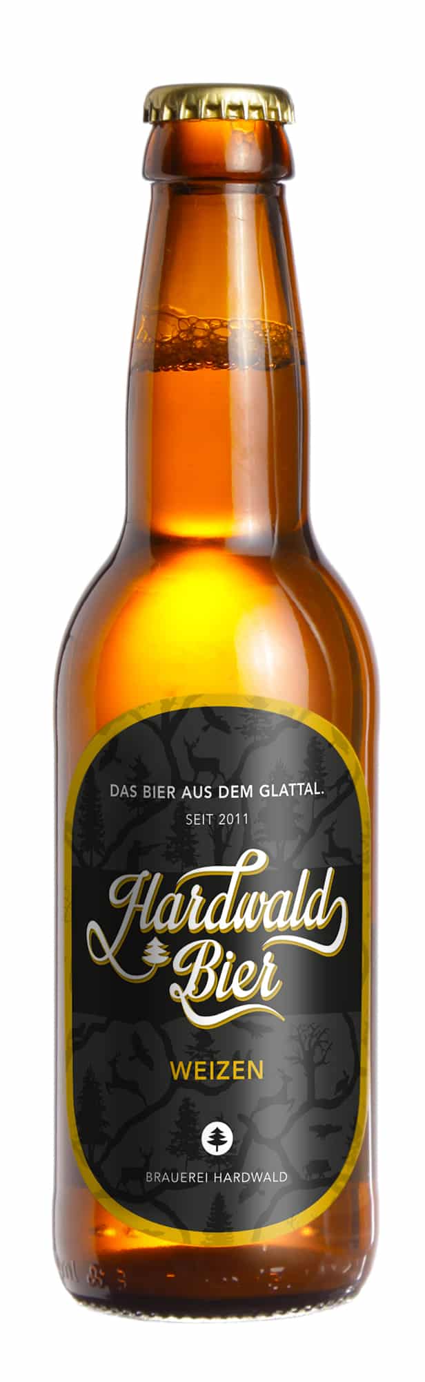 Hardwald Bier Weizen 5,2% Vol. 24 x 33 cl EW Flasche