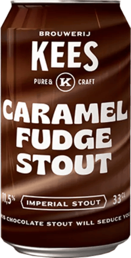 Kees Caramel Fudge Stout 11.5% - 24 x 33 cl Dose