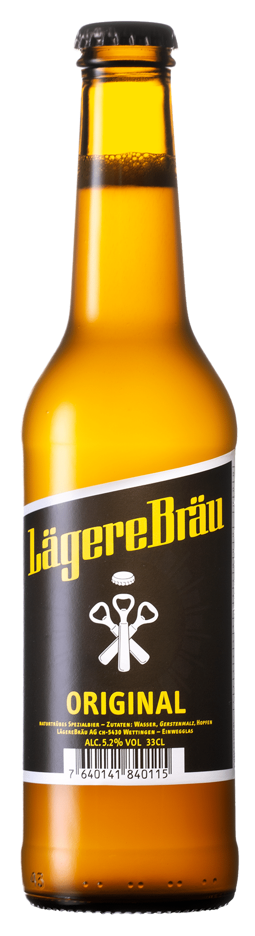 Lägere Bräu Original 5,2% - 24 x 33 cl