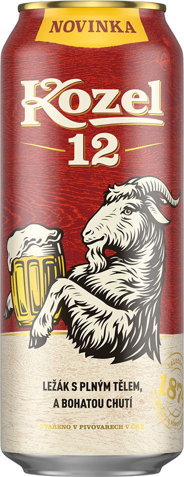 Kozel 12° 4.6% - lattina da 50 cl