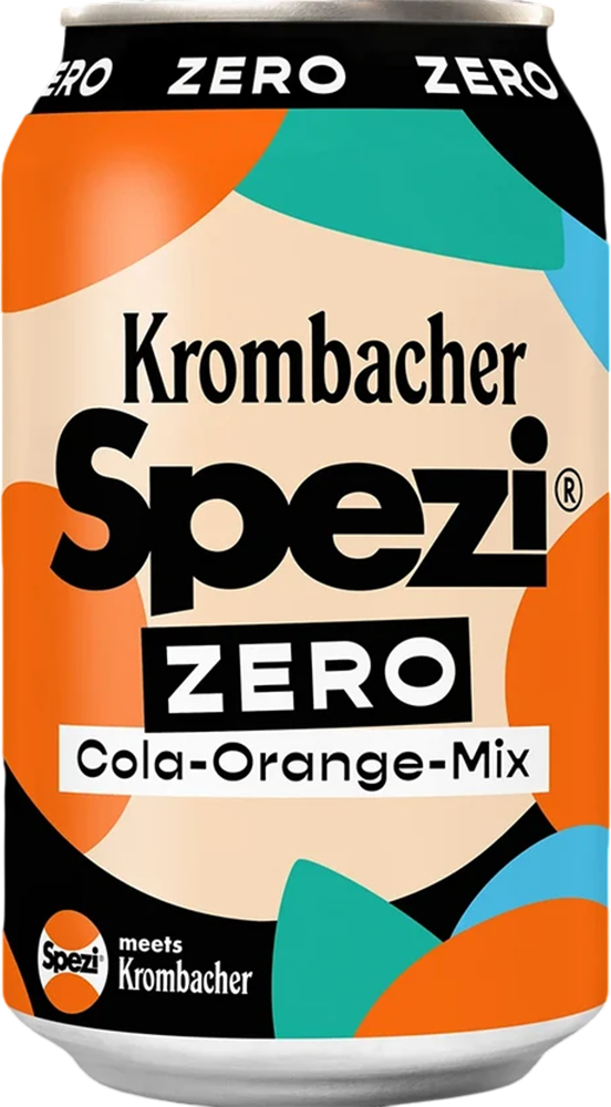 Krombacher Spezi Cola Orange Zero - 33 cl Dose