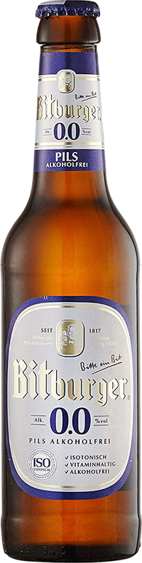 Bitburger Alkoholfrei - 24 x 33 cl MW Bitburger Alkoholfrei - 24 x 33 cl MW