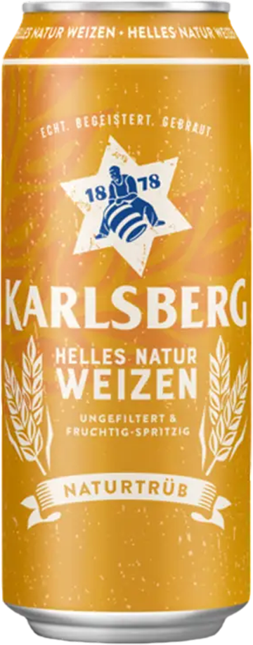 Karlsberg Helles Wheat 5.2% - 50 cl Can