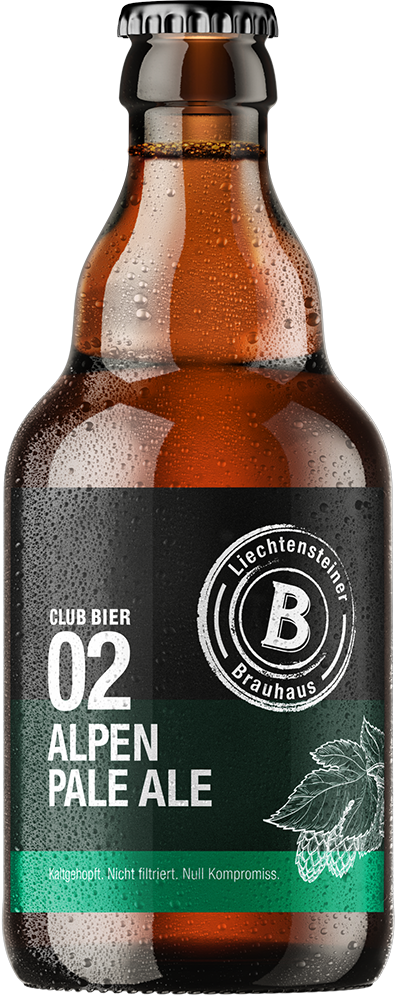 Liechtensteiner Club 02 Alpen Pale Ale 5.4% - 20 x 33 cl MW Liechtensteiner Club 02 Alpen Pale Ale 5.4% - 20 x 33 cl MW